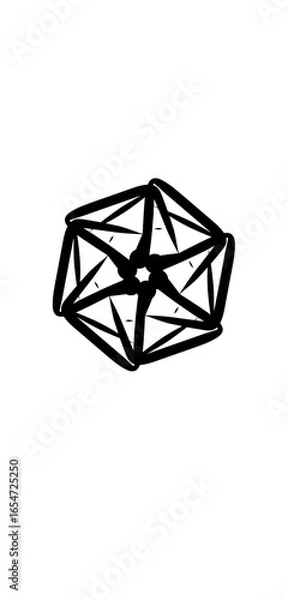 Obraz diamond ring isolated on white