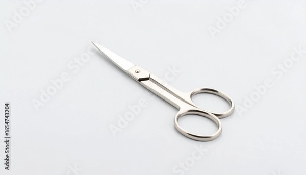 Fototapeta scissors on white background