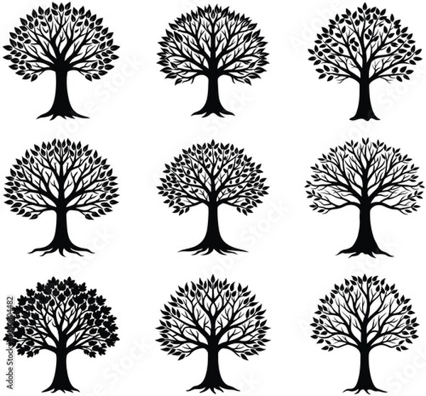 Fototapeta tree vector