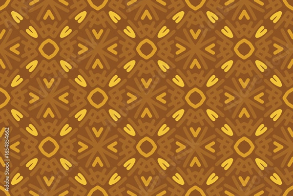 Fototapeta seamless pattern with retro color