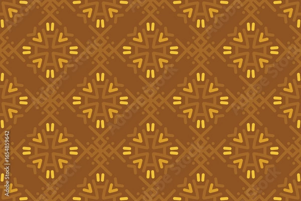 Fototapeta seamless pattern with retro color