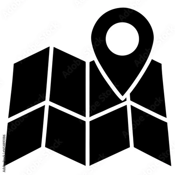 Obraz 3d render of a waved service sign