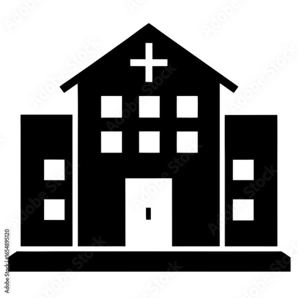 Obraz house icon vector illustration