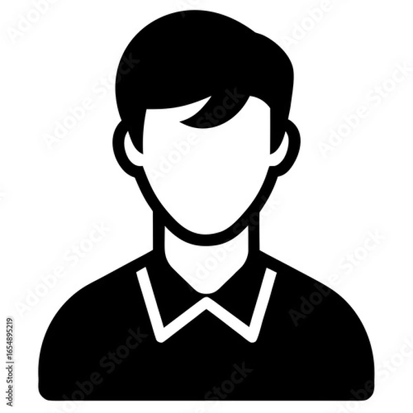 Obraz business man icon set