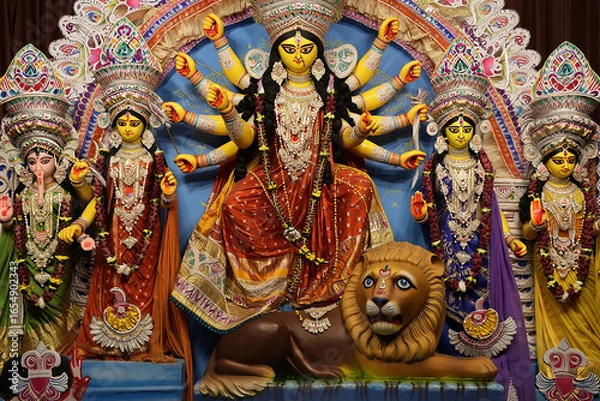 Obraz Hindu god statue