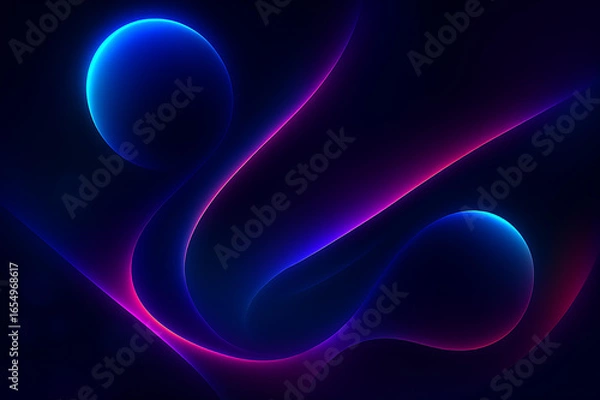 Fototapeta abstract blue background
