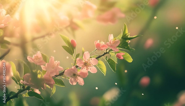 Obraz Flower background, Generative AI