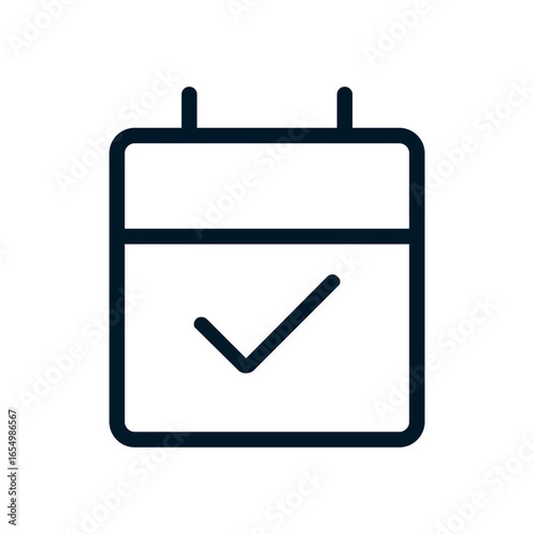 Fototapeta Event icon, Vector logo sign, Illustration, shape, design, UX UI icon, editable eps