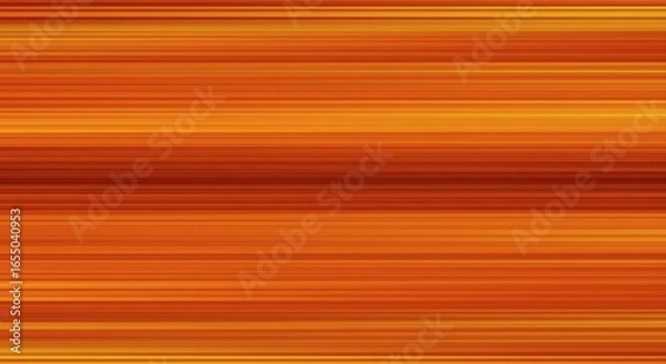Fototapeta Orange and red horizontal lines on vibrant abstract background