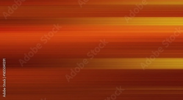 Fototapeta Modern orange background design with horizontal gradient lines