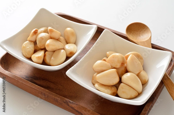 Fototapeta にんにくのたまり漬け