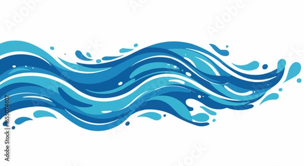 Fototapeta abstract blue background