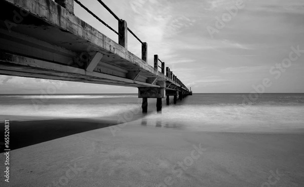Fototapeta Abandon Jetty