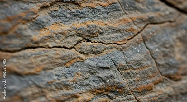 Fototapeta Rough Stone Wall Macro Texture