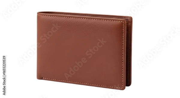 Fototapeta Classic Men’s Wallet Isolated – High-Quality Image