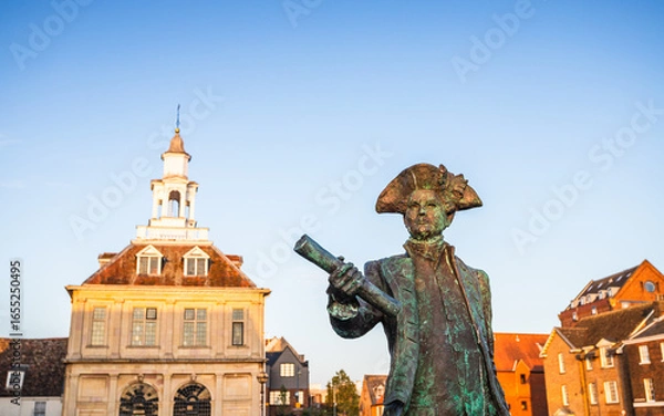 Obraz George Vancouver statue