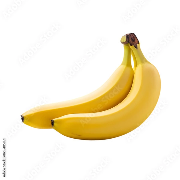 Obraz banana on white background