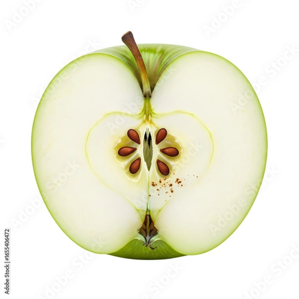 Obraz sliced green apple