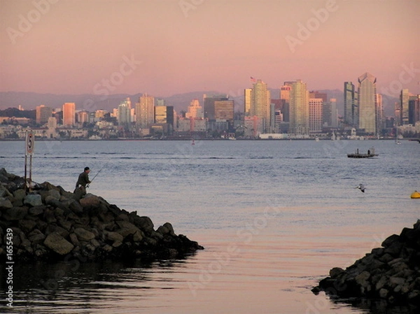 Obraz san diego skyline