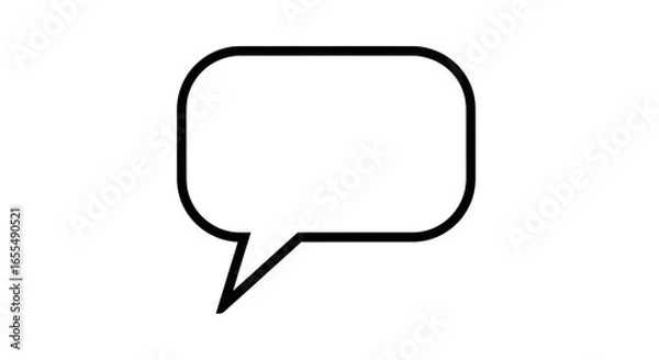 Obraz speech bubble icon