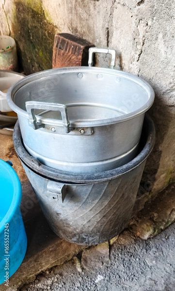 Obraz old kitchen sink