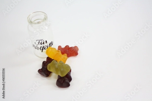 Obraz Gummibären für den Notfall