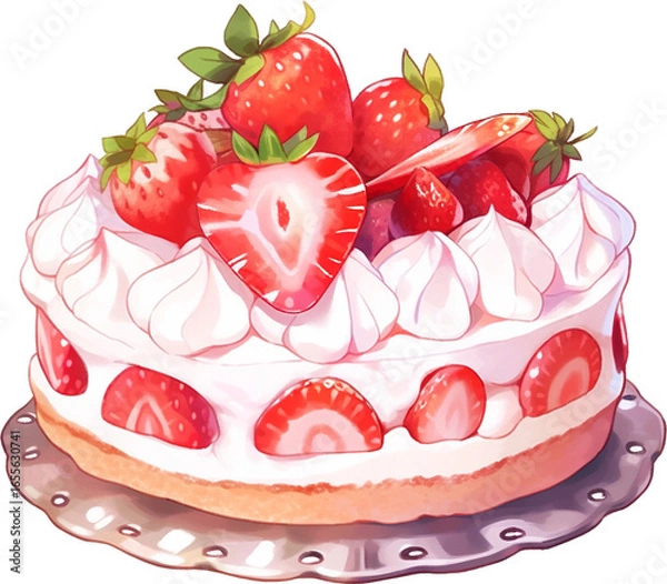 Obraz 케이크, 디저트, 생일, 간식, cake, dessert, birthday, snack
