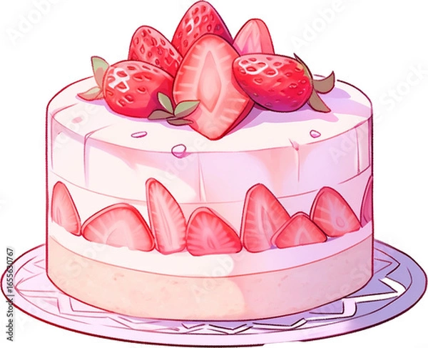 Obraz 케이크, 디저트, 생일, 간식, cake, dessert, birthday, snack
