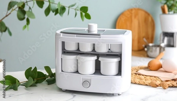 Fototapeta Yogurt Maker Kitchen Appliance.