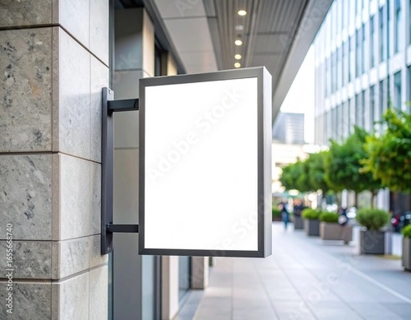 Obraz SIGN MOCK UP 看板