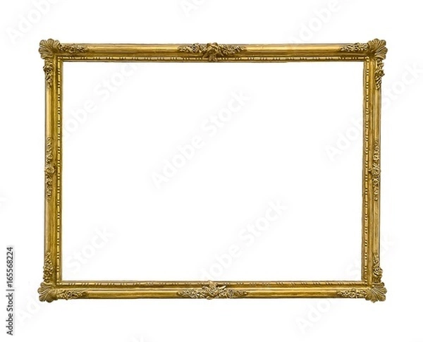 Obraz Golden frame for paintings, mirrors or photos