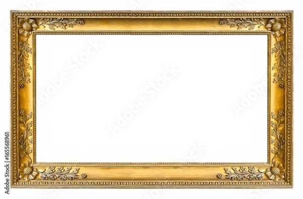 Obraz Golden frame for paintings, mirrors or photos