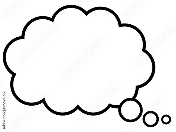 Fototapeta ふきだし　シンプル