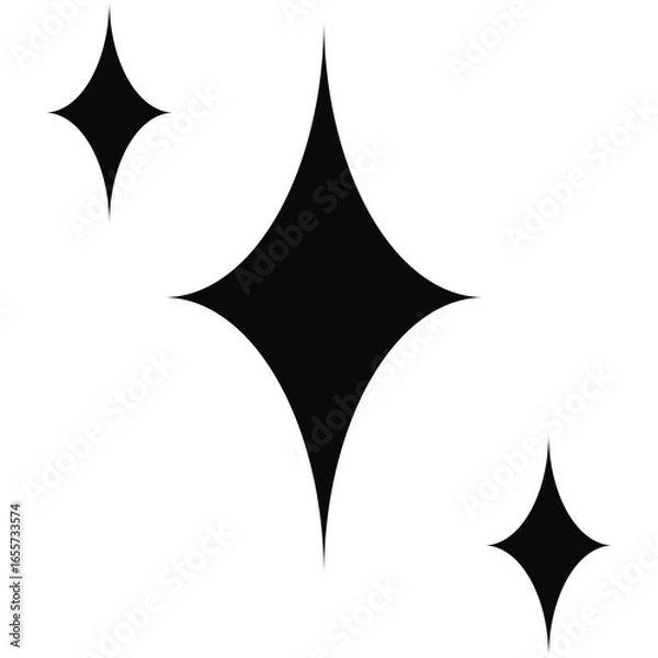 Fototapeta Sparkle Shape Element