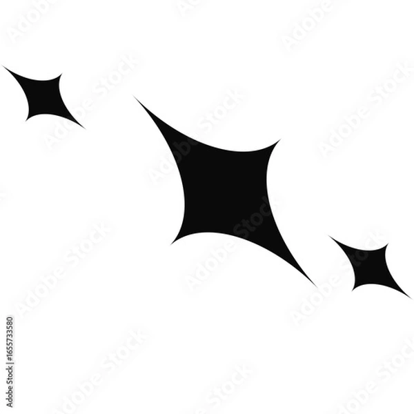 Fototapeta Sparkle Shape Element