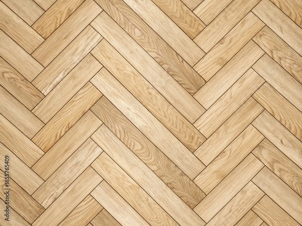 Obraz Natural wood herringbone pattern flooring texture background