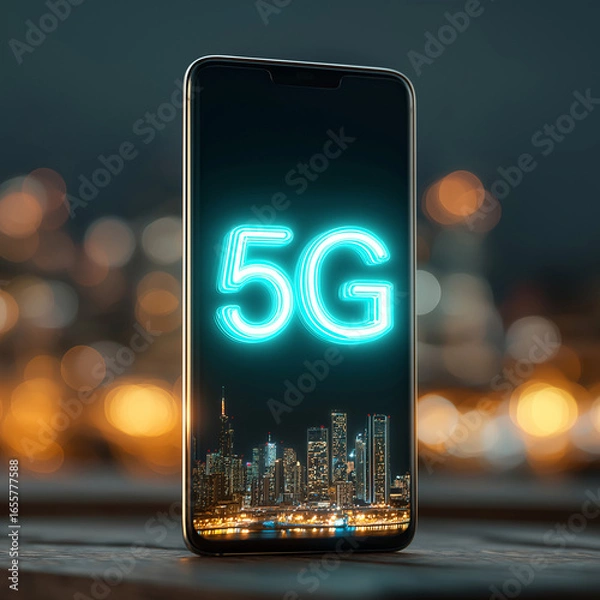 Obraz 5G Mobile Network Speed