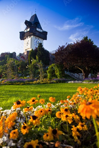 Obraz graz, uhrturm no2