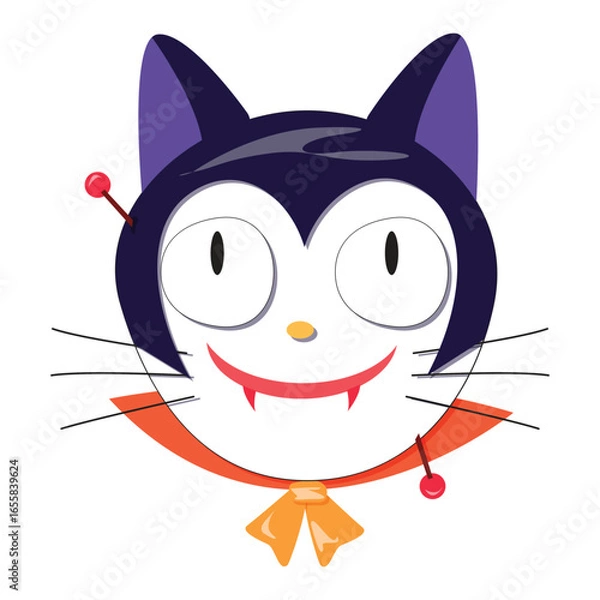 Fototapeta Cat-headed Dracula