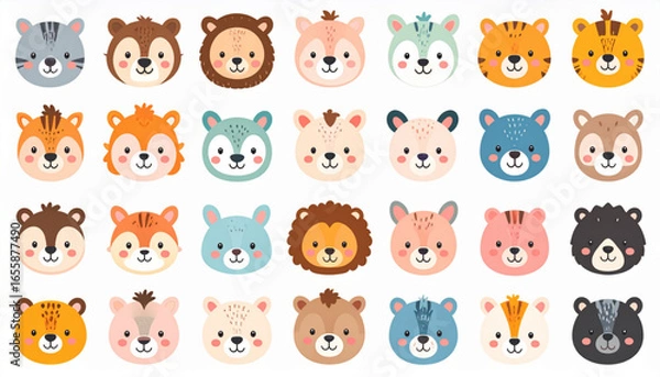 Fototapeta Bundle or Set Images