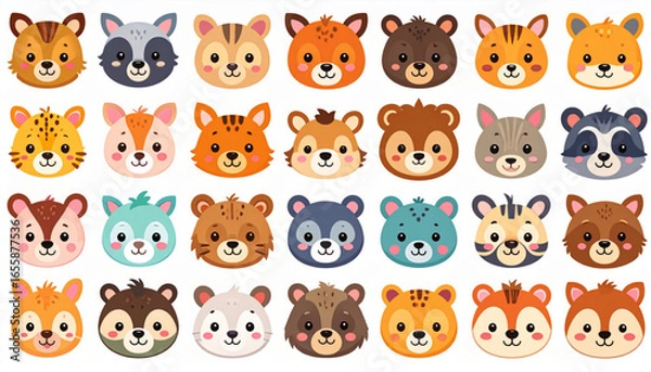 Fototapeta Bundle or Set Images