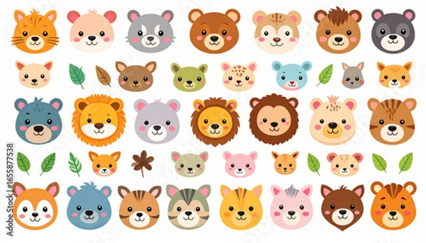 Fototapeta Bundle or Set Images