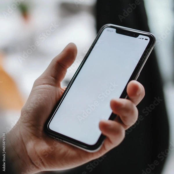 Obraz mobile phone in hand