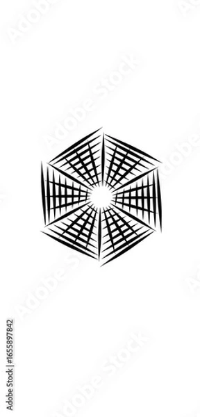 Obraz abstract geometric shape