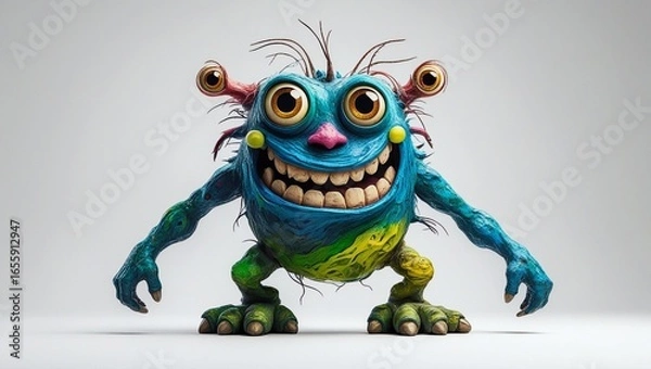 Fototapeta weird cartoons