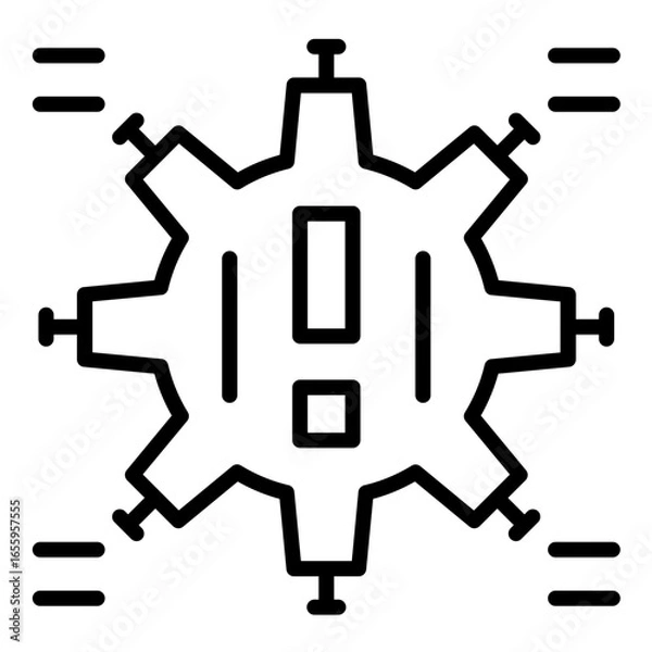 Obraz Risk Management Icon