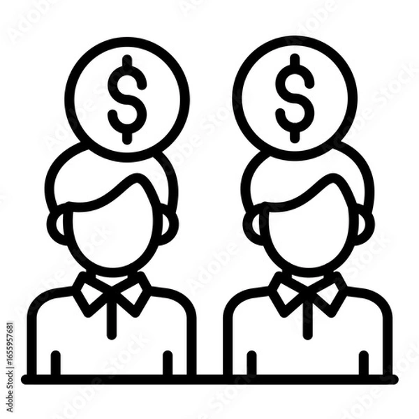 Obraz Stakeholder Engagement Icon