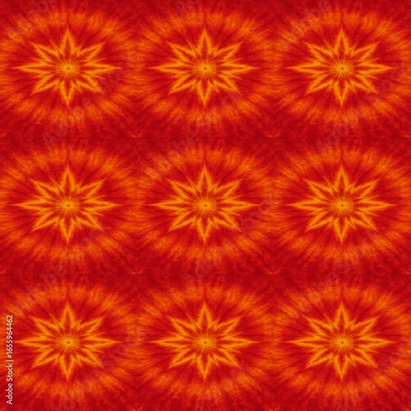 Fototapeta Seamless Print Shibori pattern and tie-dye allover textile Shibori allovers pattern design