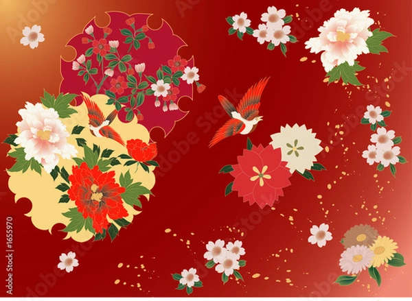 Fototapeta flower background