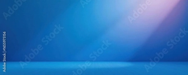 Obraz Subtle blue hues shift seamlessly, minimalist aesthetic , water, vibrant, design